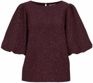 WE Fashion Blúzka  baklažánová
