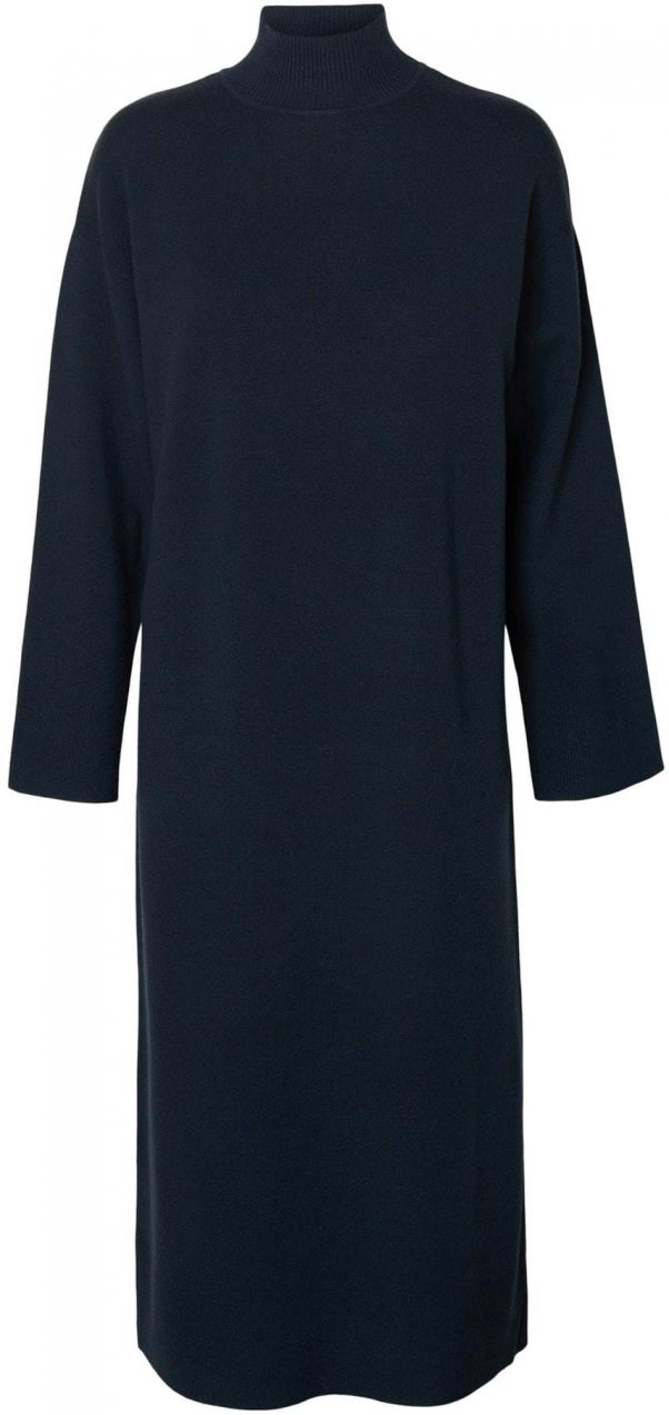SELECTED Pletené šaty 'SLFKAMMA'  zafírová