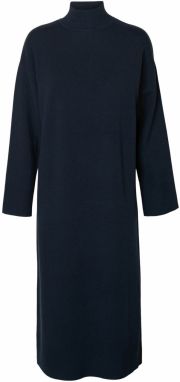 SELECTED Pletené šaty 'SLFKAMMA'  zafírová