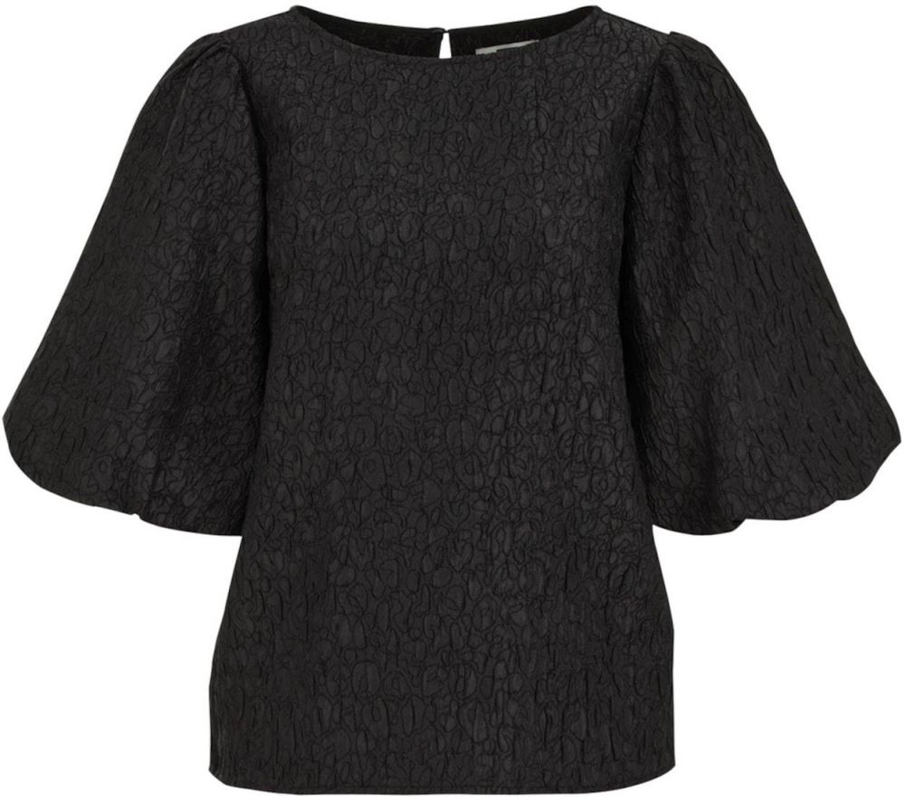 WE Fashion Blúzka  čierna
