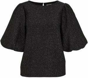 WE Fashion Blúzka  čierna