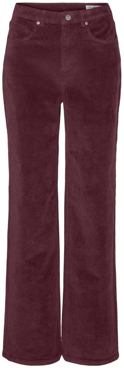 VERO MODA Nohavice 'VMTESSA'  baklažánová
