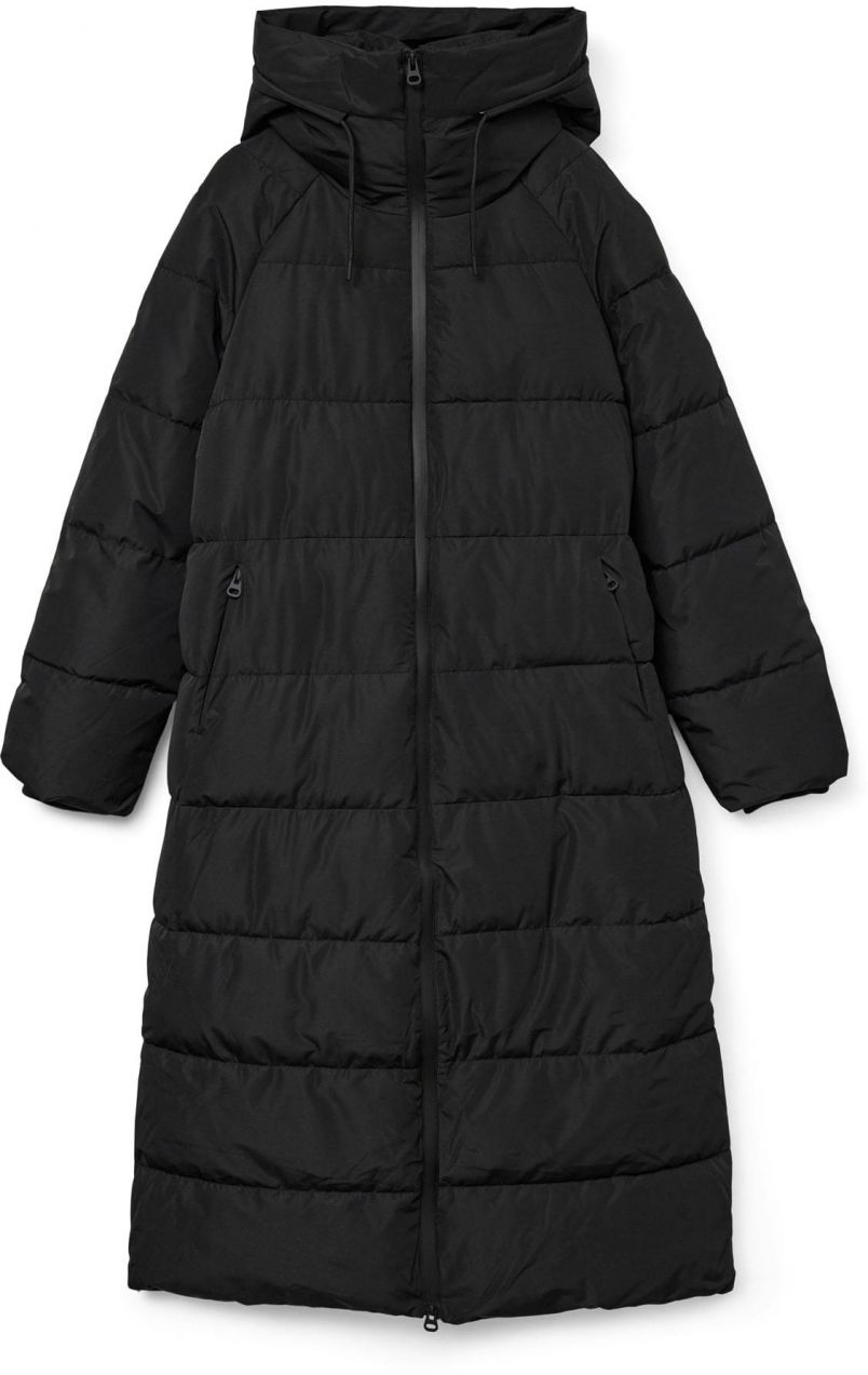 VERO MODA Zimný kabát 'VMELANOR LAURIE'  čierna
