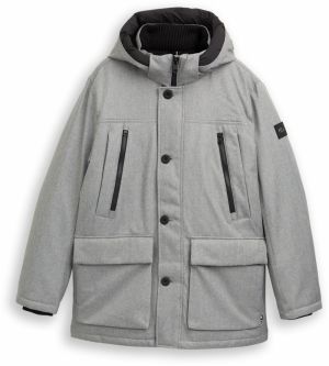TOM TAILOR Zimná parka  sivá