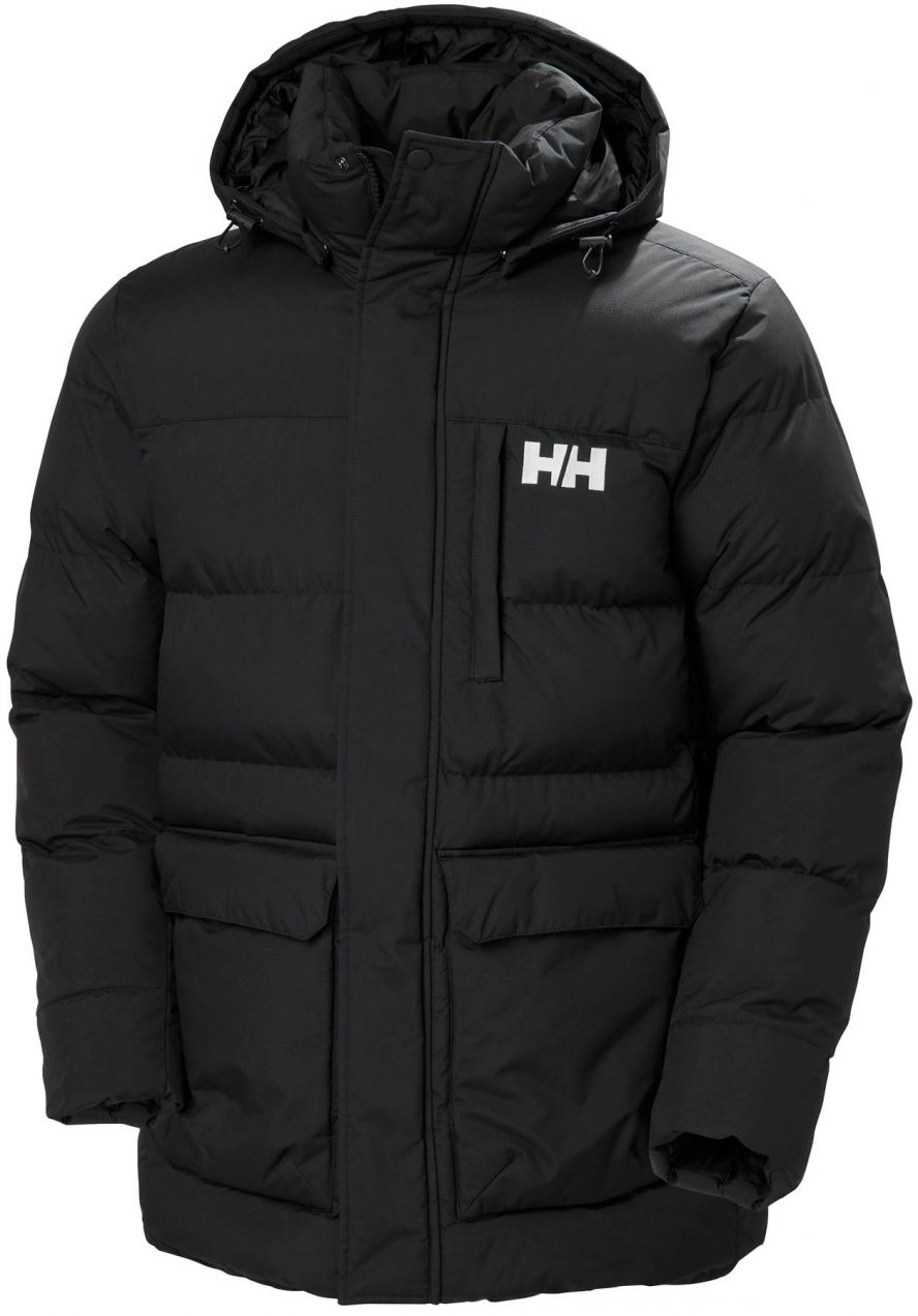 HELLY HANSEN Zimná bunda 'Vardo'  čierna / biela