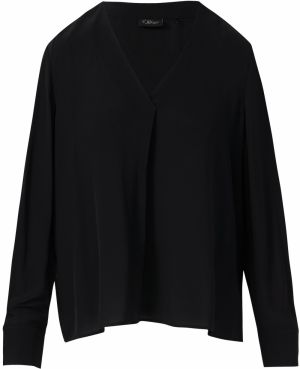 s.Oliver BLACK LABEL Blúzka  čierna