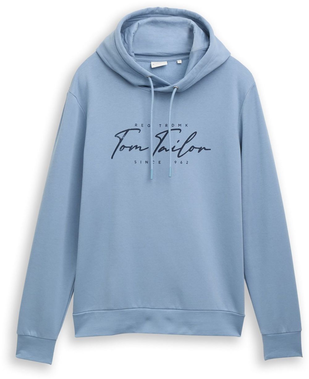 TOM TAILOR Mikina  námornícka modrá / svetlomodrá