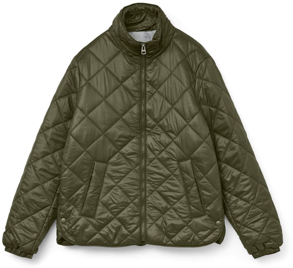 VERO MODA Prechodná bunda 'VMSkylar'  tmavozelená