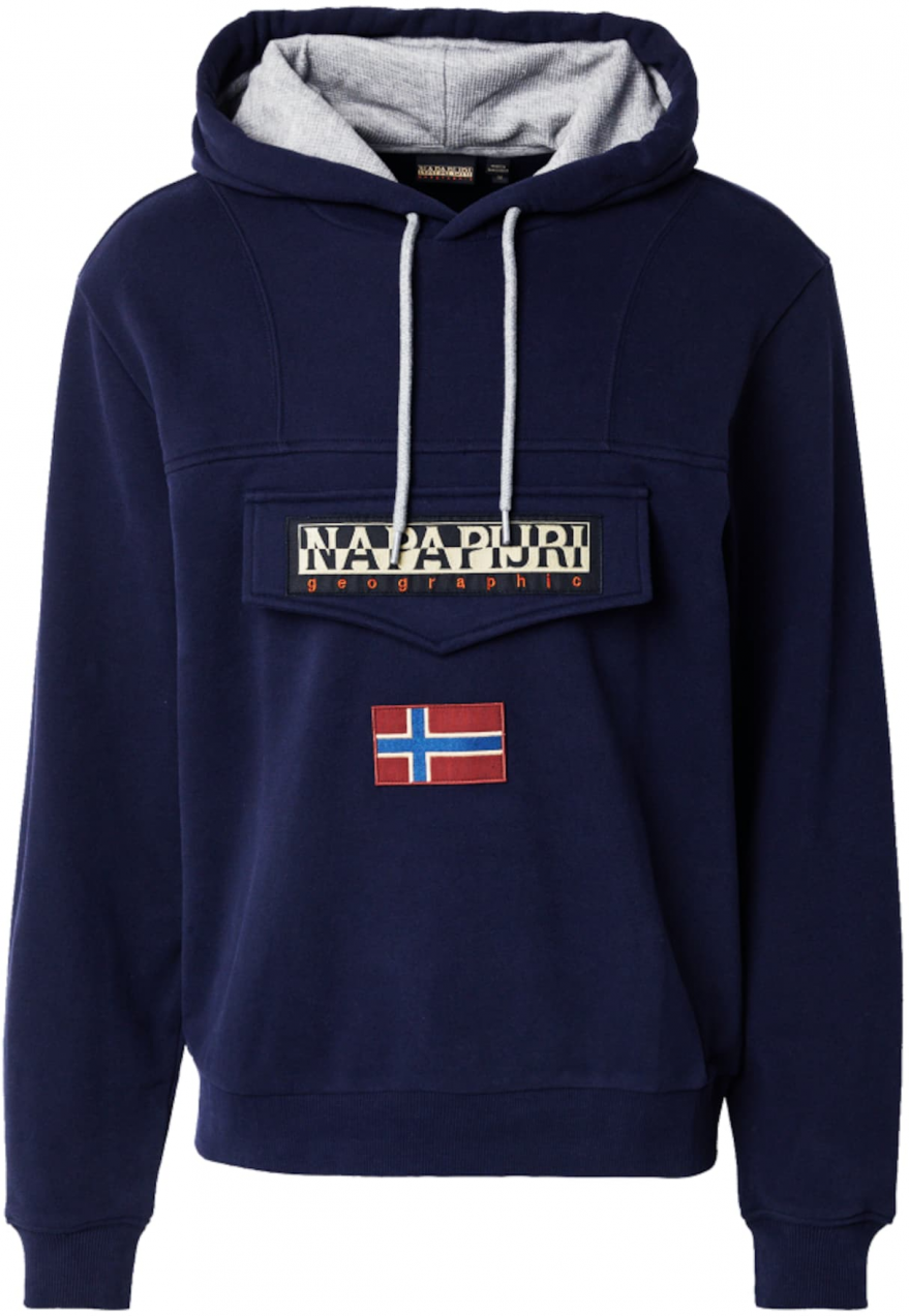 NAPAPIJRI Mikina 'BURGEE WINT 4'  námornícka modrá