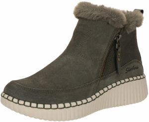 SKECHERS Členkové čižmy  olivová