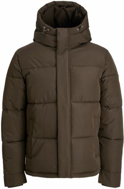 JACK & JONES Zimná bunda 'JORINWOOD'  čokoládová