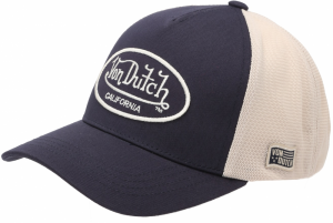 Von Dutch Originals Čiapka  námornícka modrá / biela ako vlna