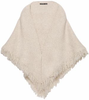 Pull&Bear Šál  biela ako vlna