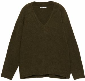 Pull&Bear Sveter  tmavohnedá