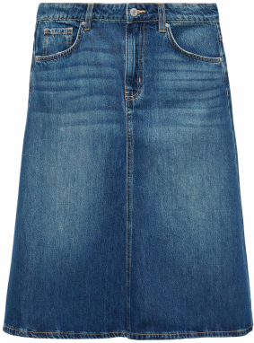 MANGO Sukňa 'ARIES'  modrá denim