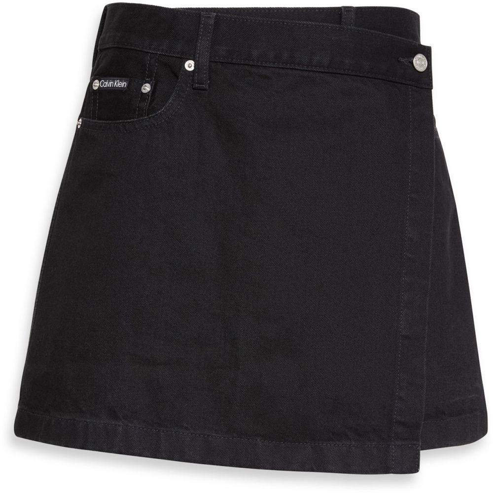 Calvin Klein Jeans Sukňa  čierna