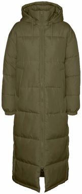 VERO MODA Prechodný kabát 'VMKLEA'  tmavozelená