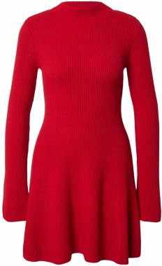Twinset Pletené šaty  červená
