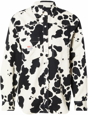 LEVI'S ® Blúzka 'TS WESTERN'  čierna / biela