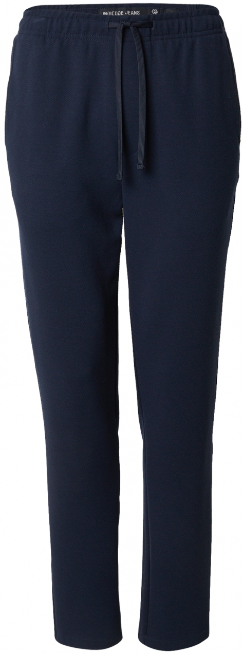 INDICODE JEANS Chino nohavice 'Cowell'  námornícka modrá