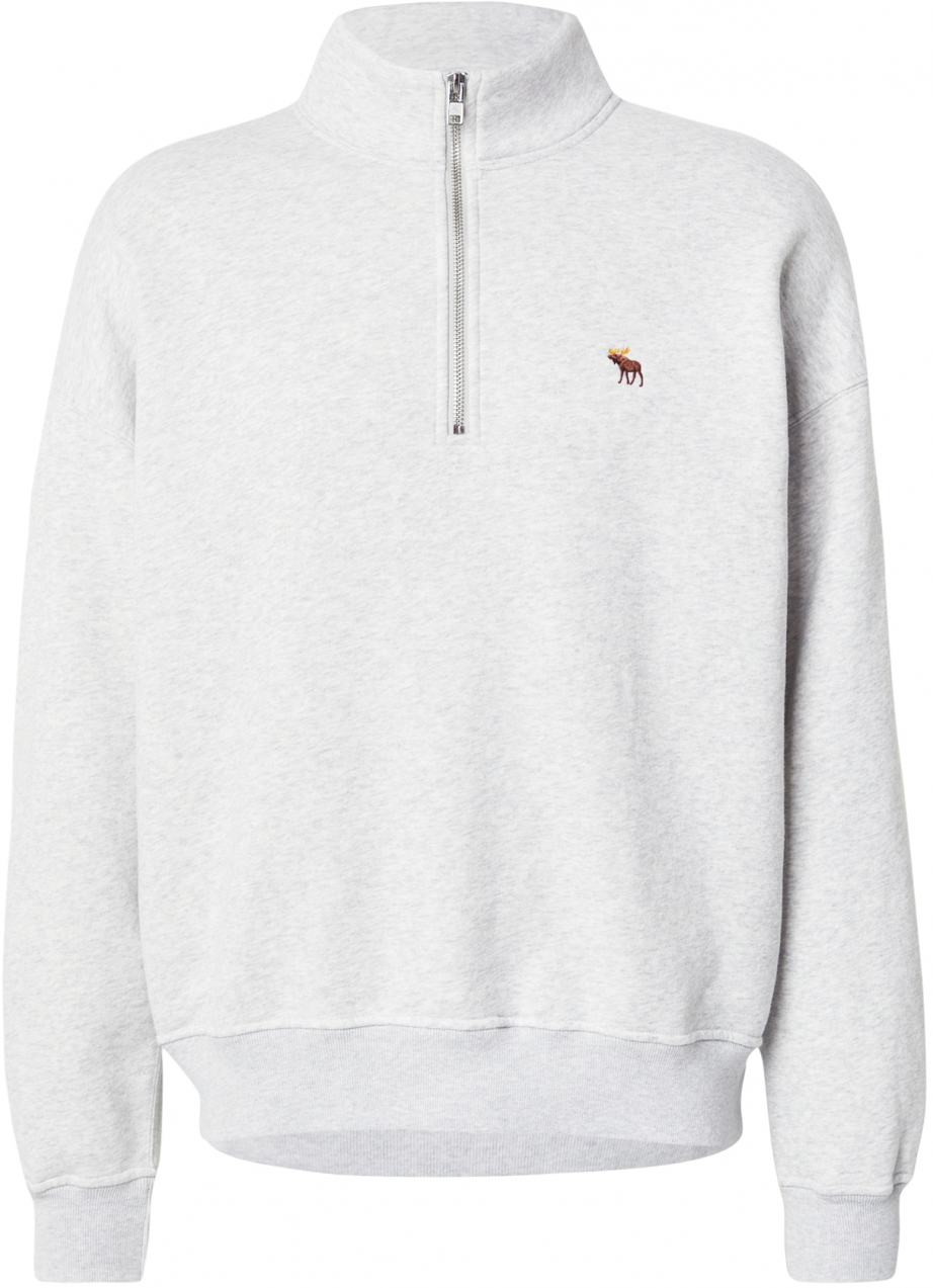 Abercrombie & Fitch Mikina  sivá