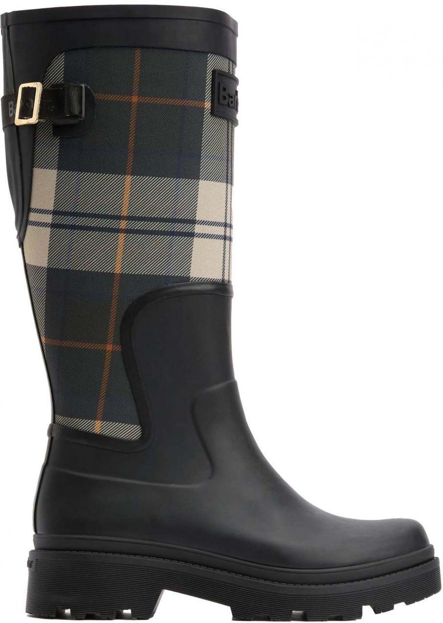 Barbour Gumáky 'Dena Tall Welly'  svetlobéžová / námornícka modrá / čierna