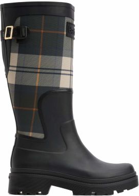 Barbour Gumáky 'Dena Tall Welly'  svetlobéžová / námornícka modrá / čierna