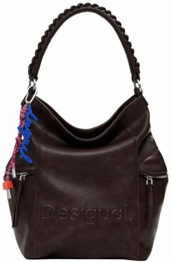 Desigual Batoh 'Half Arica'  modrá / tmavohnedá / ružová