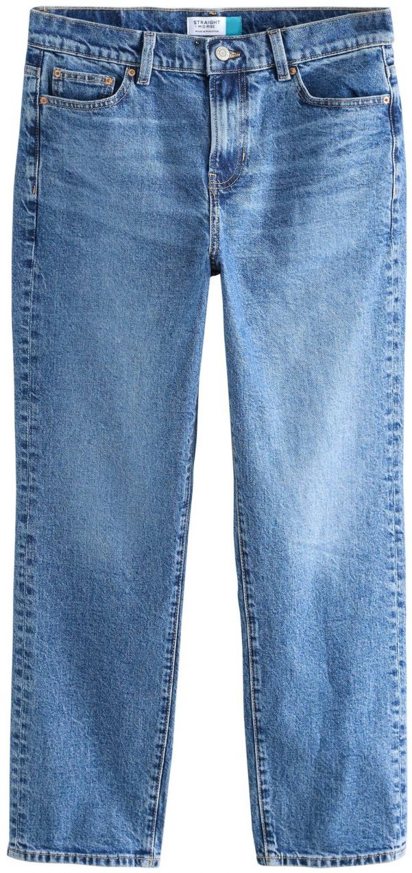 Next Džínsy  modrá denim