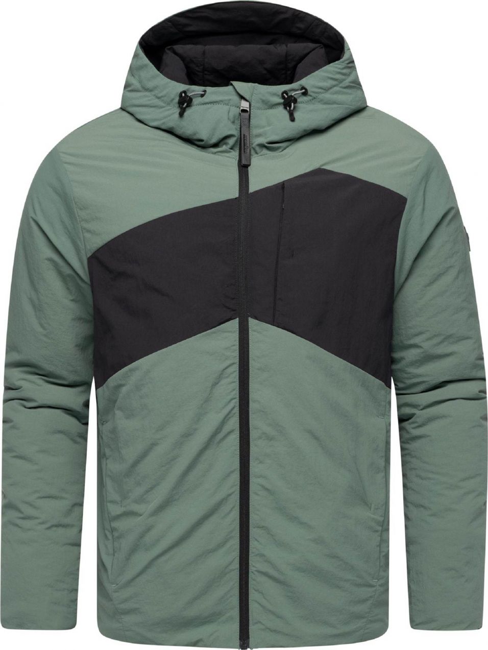 Ragwear Zimná bunda 'Cassey'  jedľová / čierna