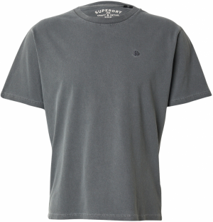 Superdry Tričko 'ESSENTIALS'  tmavosivá