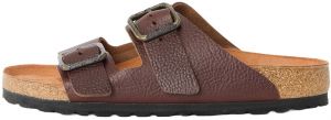 BIRKENSTOCK Šľapky 'Arizona'  tmavohnedá