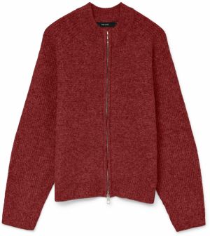 VERO MODA Kardigán 'VMBANG'  červená melírovaná