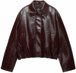 Pull&Bear Prechodná bunda  bordová