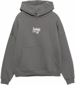 Pull&Bear Mikina 'MINERALS'  kapučíno / tmavosivá / smaragdová / biela