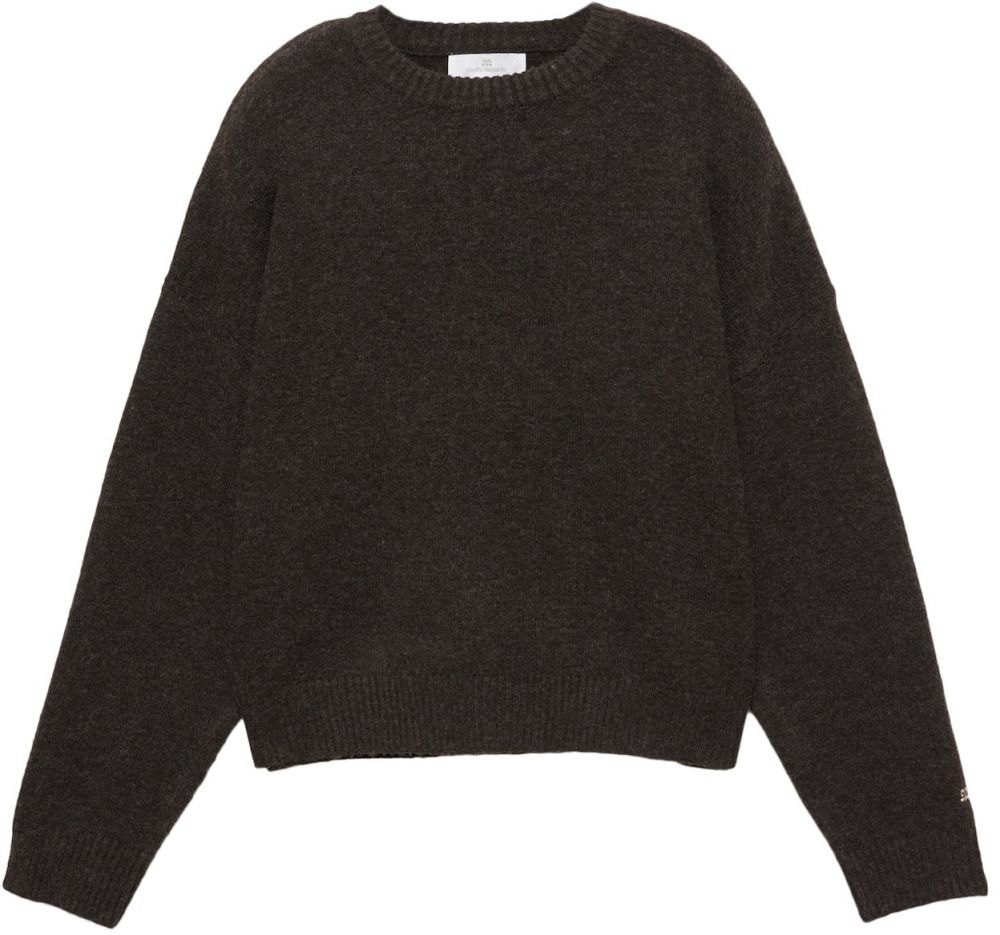 Pull&Bear Sveter  tmavohnedá