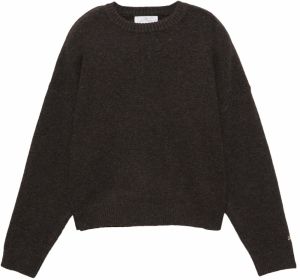 Pull&Bear Sveter  tmavohnedá