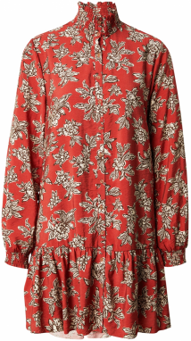 Pepe Jeans Košeľové šaty 'PALOMA'  nebielená / hnedá / hrdzavohnedá