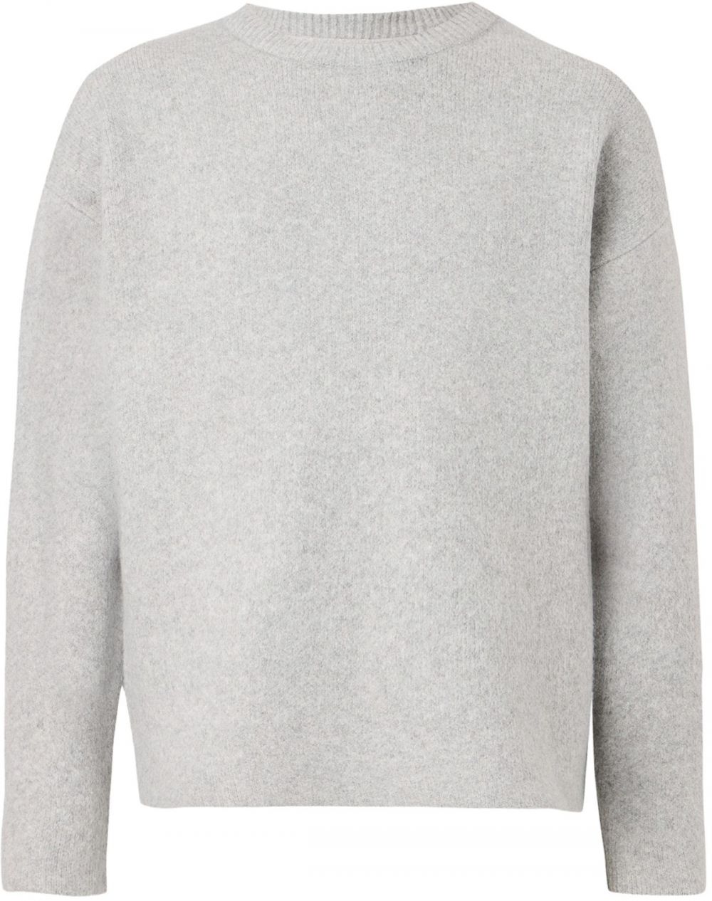 JACK & JONES Sveter 'JCOBLANKS'  sivá melírovaná
