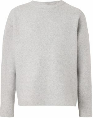 JACK & JONES Sveter 'JCOBLANKS'  sivá melírovaná