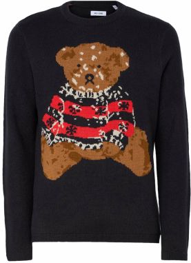 Only & Sons Sveter 'ONSXMAS'  námornícka modrá / karamelová / tmavočervená / biela