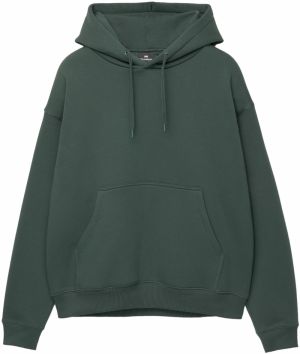 Pull&Bear Mikina  tmavozelená