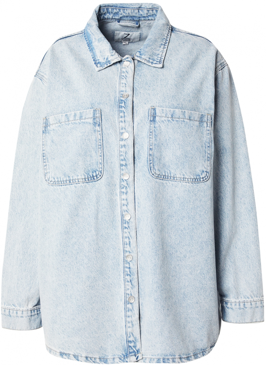 Z-One Blúzka 'Mo44nila'  modrá denim
