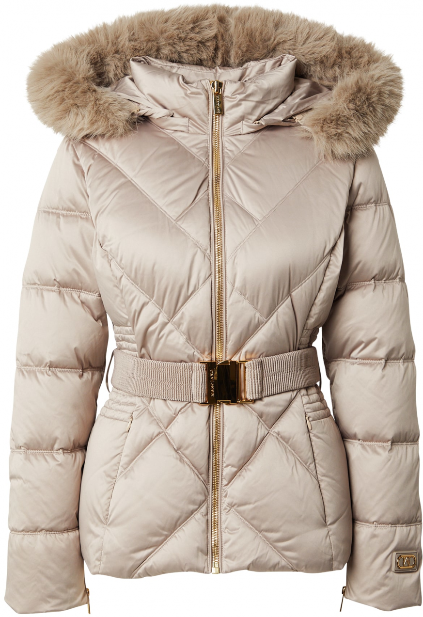 GUESS by Marciano Zimná bunda 'ELLY'  tmavošedá