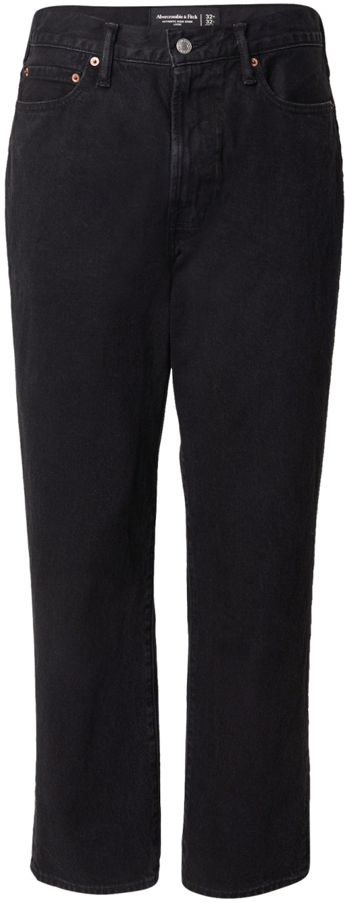 Abercrombie & Fitch Džínsy  čierny denim