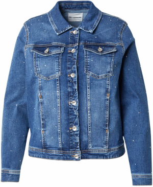 ONLY Carmakoma Prechodná bunda 'CARWILLY'  modrá denim
