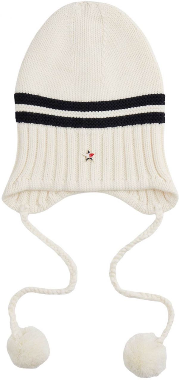 Tommy Jeans Čiapky  čierna / biela