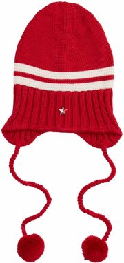 Tommy Jeans Čiapky  červená / prírodná biela