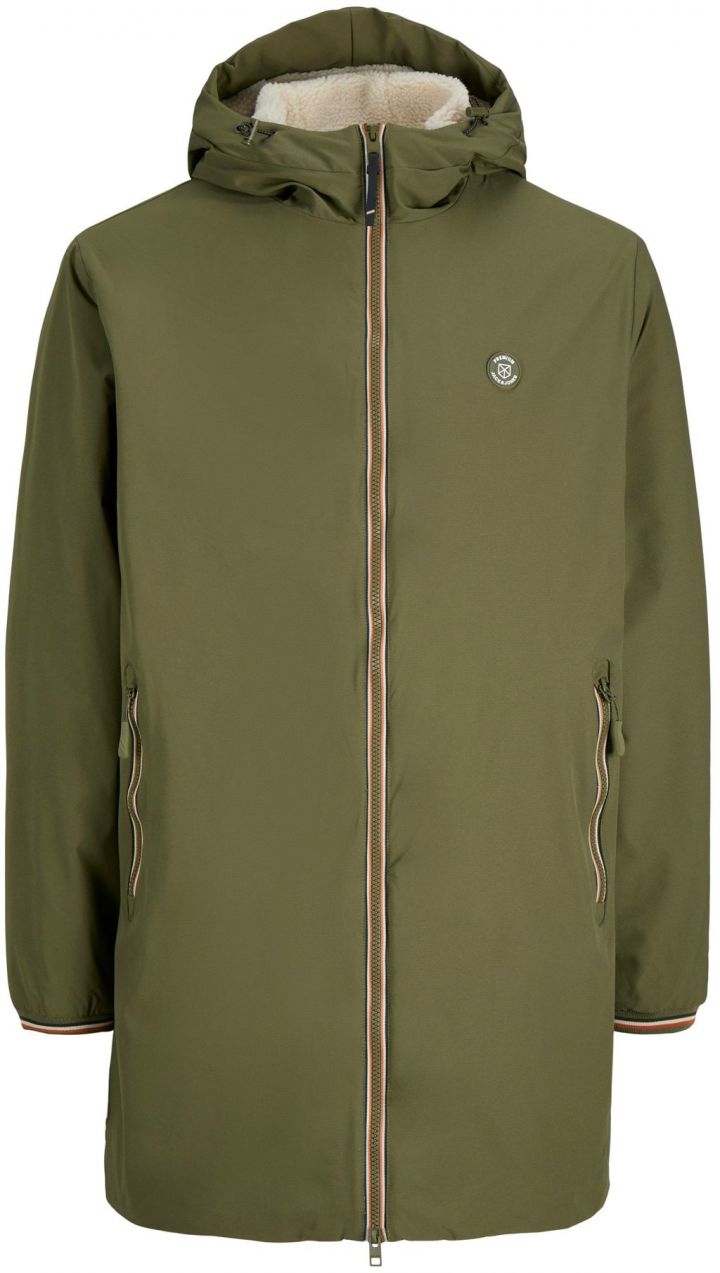 JACK & JONES Prechodná parka 'JPRBLUALVES'  olivová