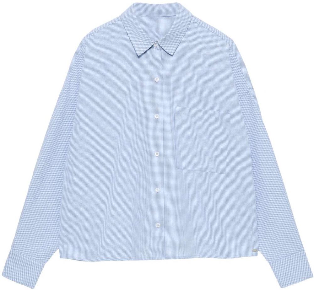 Pull&Bear Blúzka 'PACIFIC'  svetlomodrá / biela